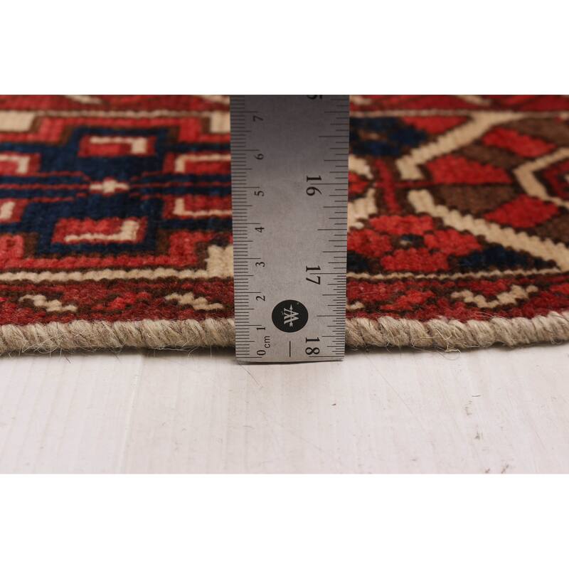 ECARPETGALLERY Hand-knotted Antalya Vintage Red Wool Rug - 6'9 x 10'2