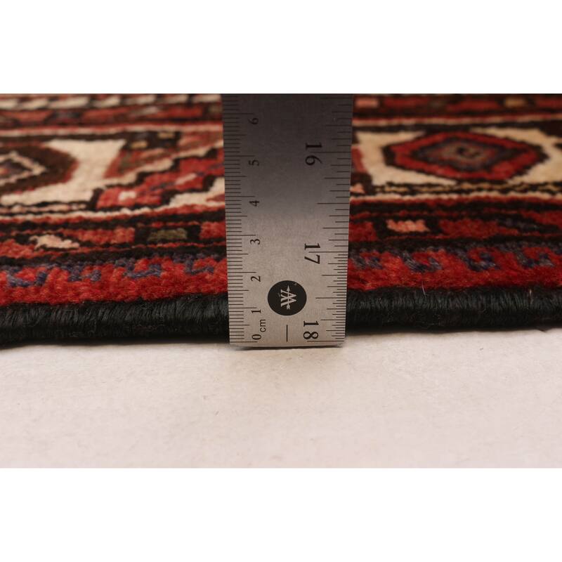 ECARPETGALLERY Hand-knotted Andelz Navy Wool Rug - 3'10 x 10'3