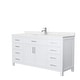 preview thumbnail 21 of 48, Beckett 66 Inch Single Vanity, Cultured Marble Top