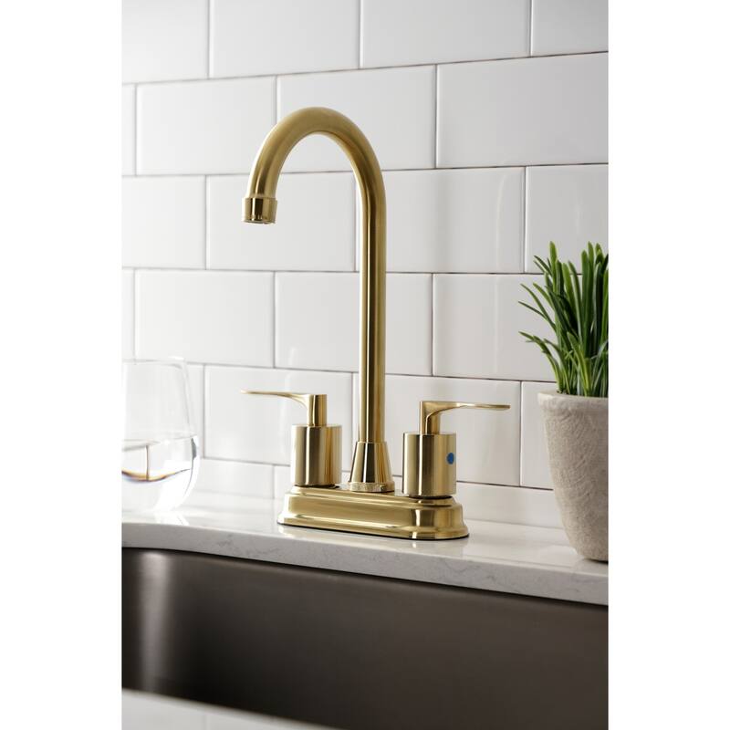 Kingston Brass Serena Centerset 4 in. Centerset Bar Faucet