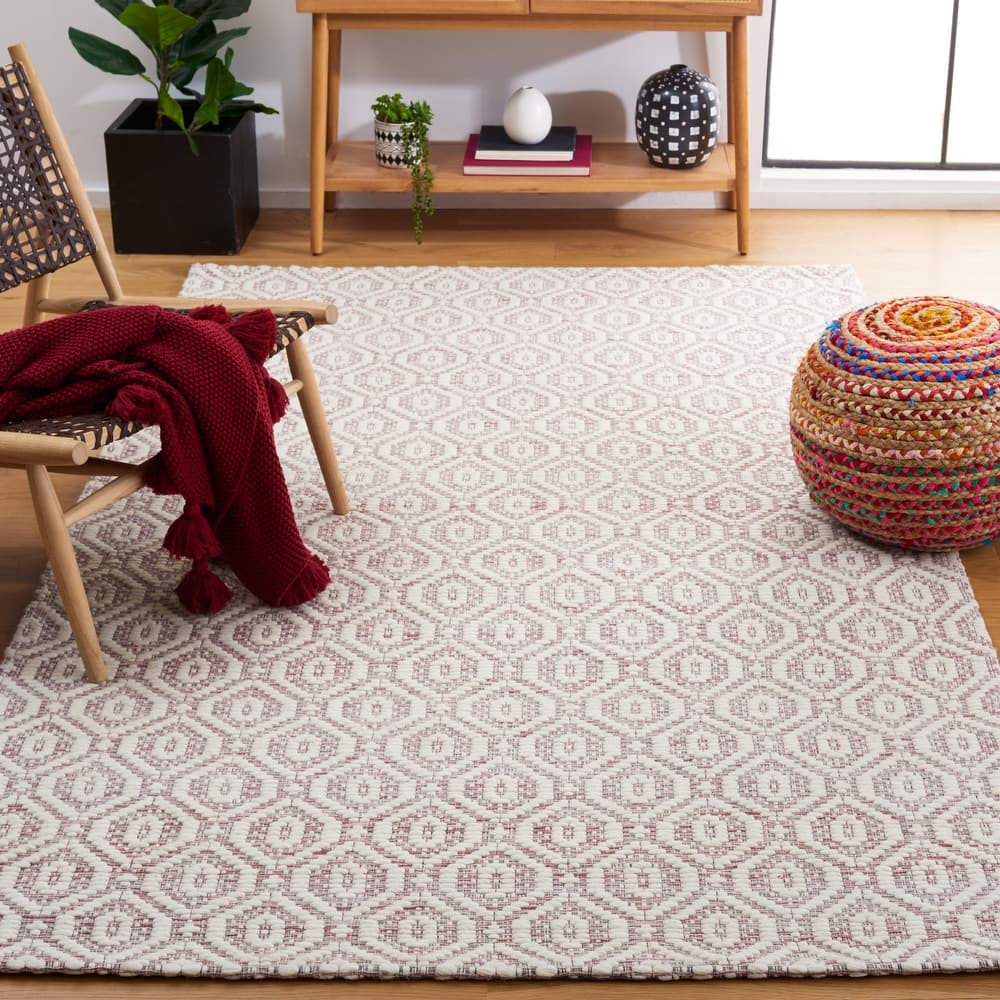 SAFAVIEH Handmade Marbella Kiera Modern Wool Rug