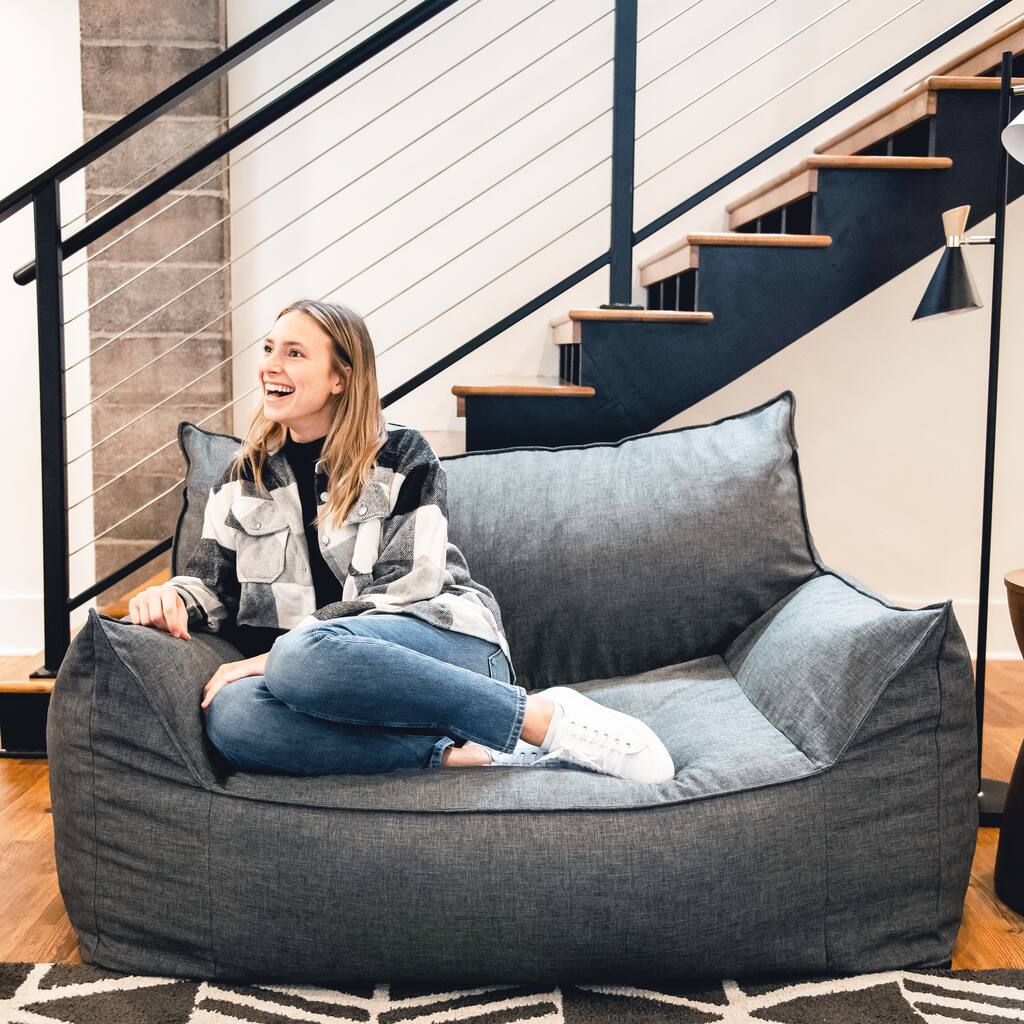 Big Joe Imperial Fufton Bean Bag Sofa - LARGE