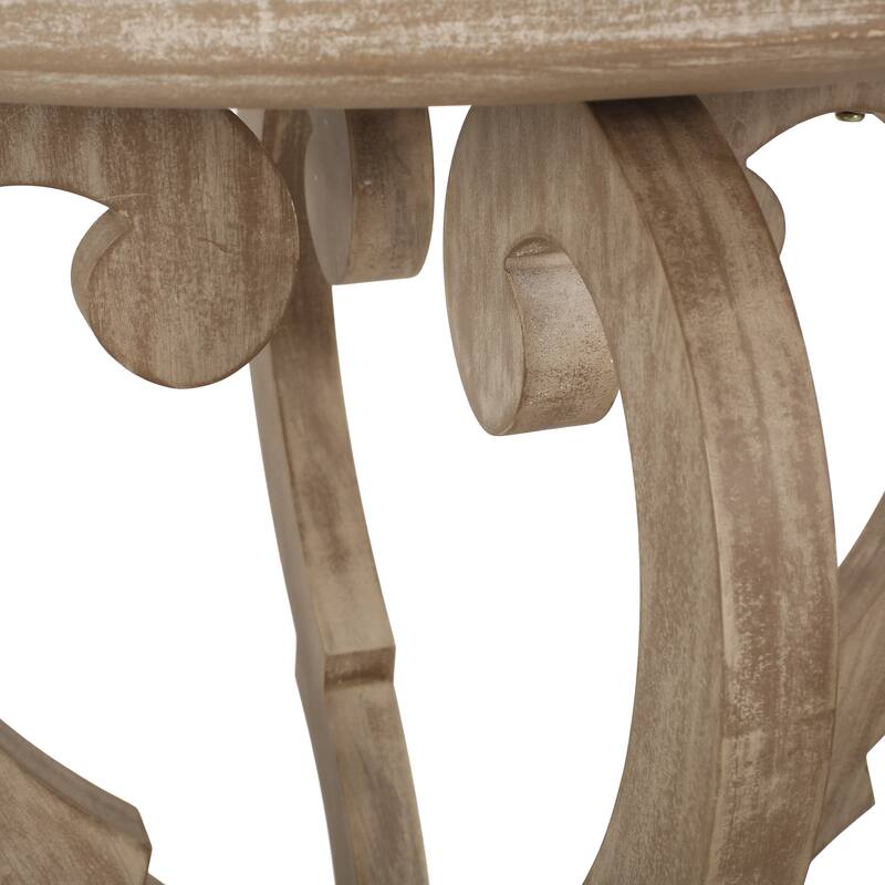 Truxton French Country Accent Table with Round Top by Christopher Knight Home