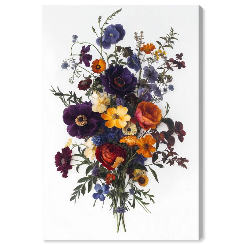 Regal Rose Riot III Canvas by Art Remedy, Gallery Wrapped - 10" x 15"