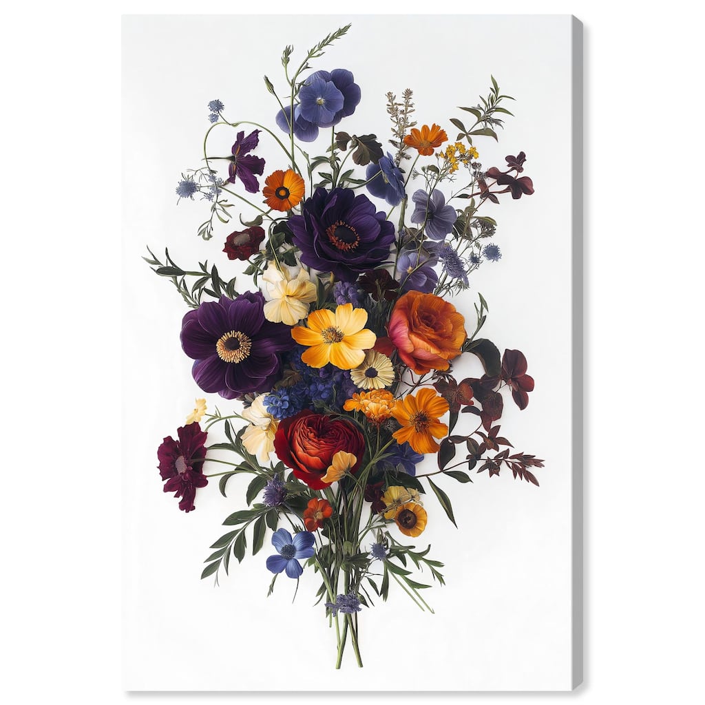 Regal Rose Riot III Canvas by Art Remedy, Gallery Wrapped