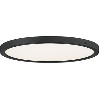 Quoizel Outskirts Ceiling Light in Earth Black