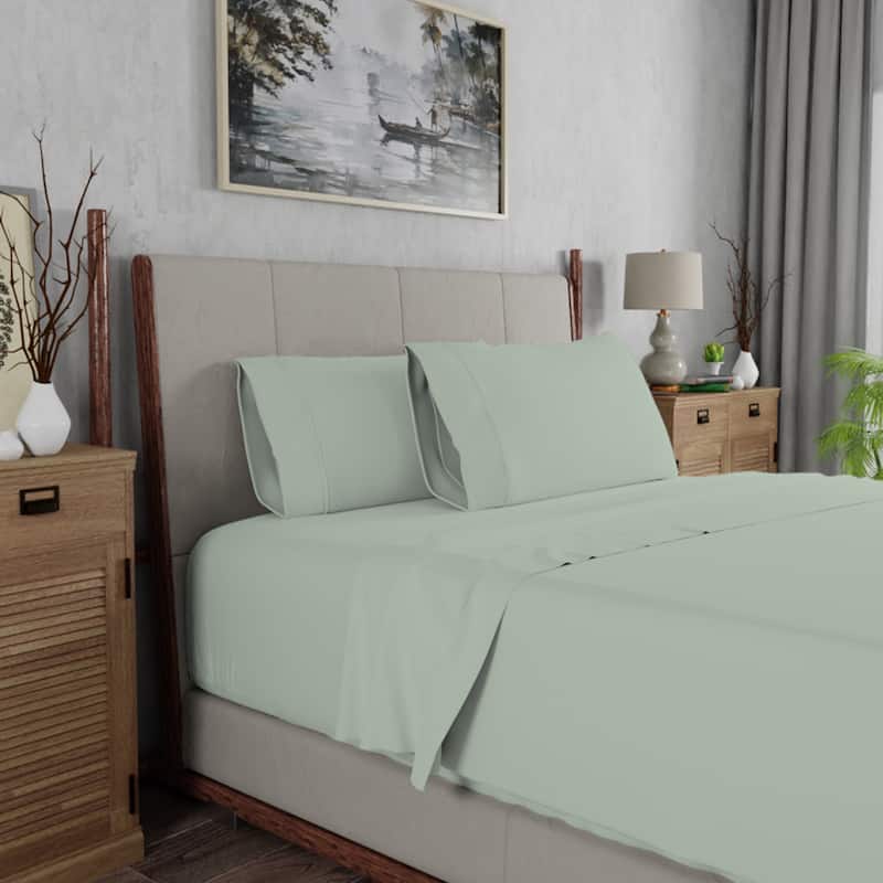 Color Sense Cotton 225TC Silky Wrinkle Resistant Sheet Set