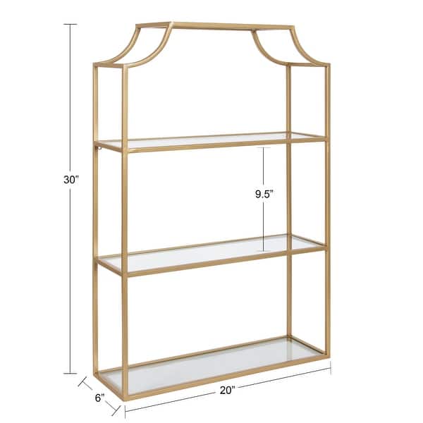 Kate and Laurel Ciel 4-tier Wall Shelf - 20x30 - On Sale - Overstock ...
