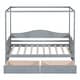 preview thumbnail 8 of 16, Canopy Day Bed with 2 Drawers