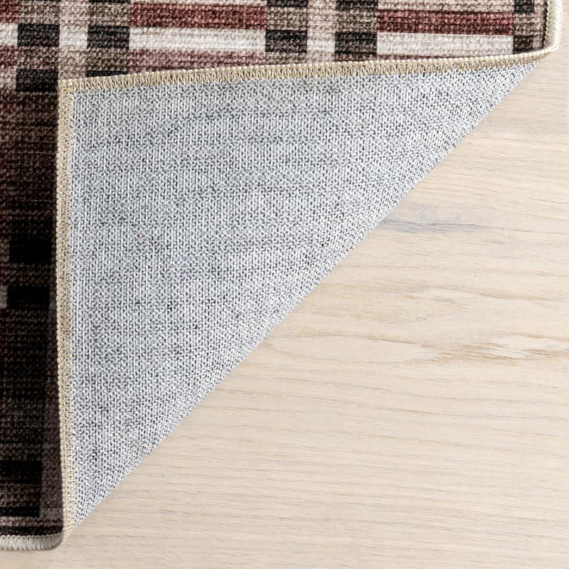 Nuloom Uzma Plaid Area Rug