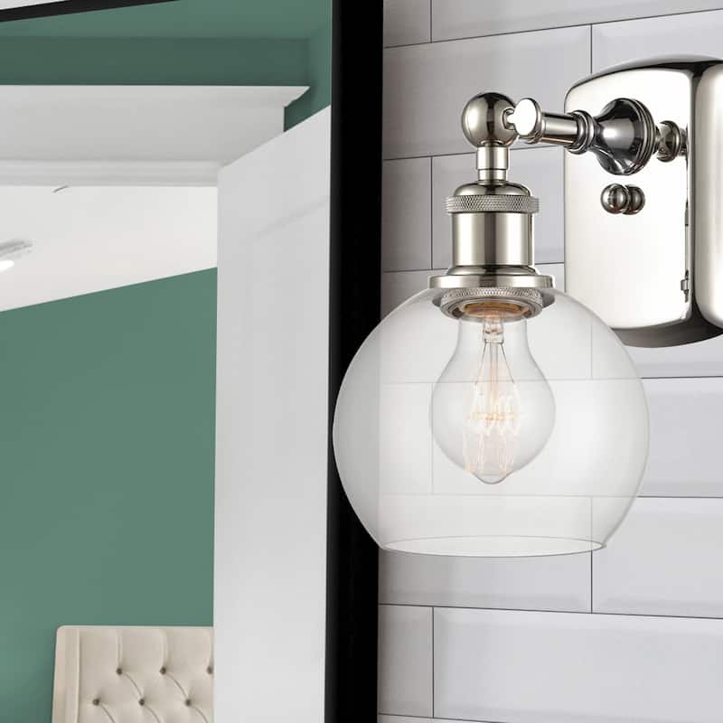 Innovations Lighting 516-1W-9-6 Athens Sconce Athens 9" Tall Wall