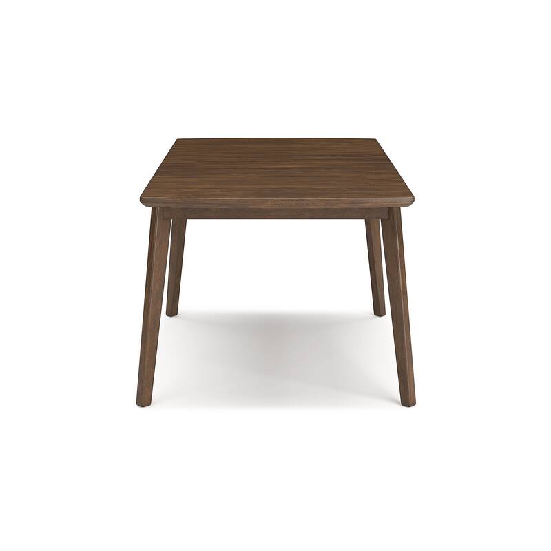 Signature Design by Ashley Lyncott Brown Rectangular Dining Butterfly Extension Table - 36"W x 48/64"D x 30"H