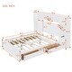 preview thumbnail 27 of 52, Modern Platform Bed with Integrated Cabinet and Drawers