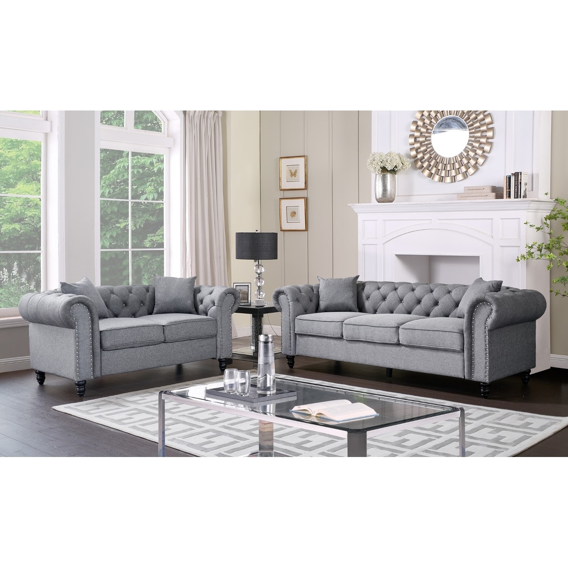 Linen, Modern & Contemporary Living Room Sets Bed Bath & Beyond