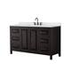 Option Dark Espresso / Giotto Quartz Top / Matte Black