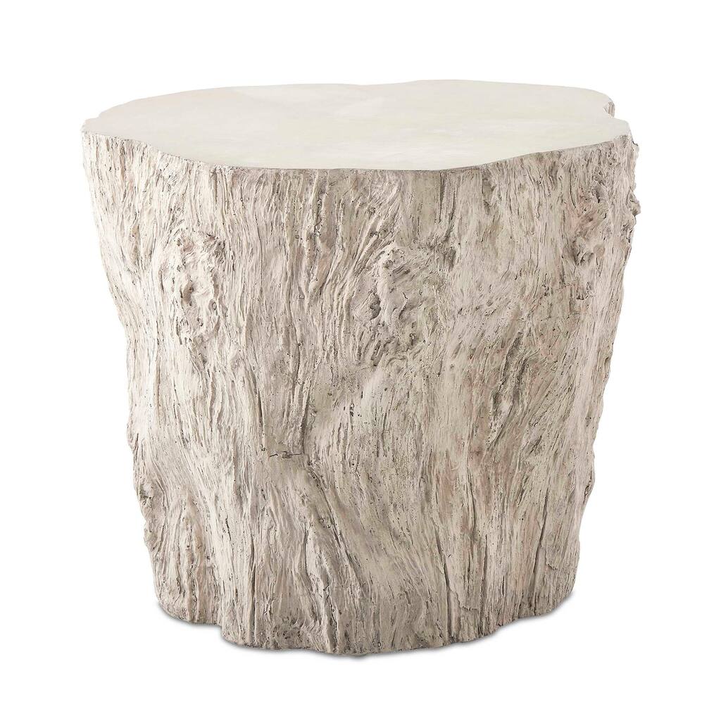 Uttermost Oakmont White Outdoor Side Table