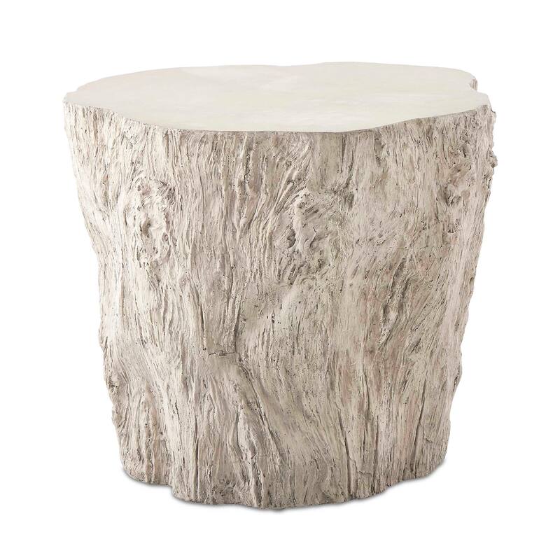 Uttermost Oakmont White Outdoor Side Table