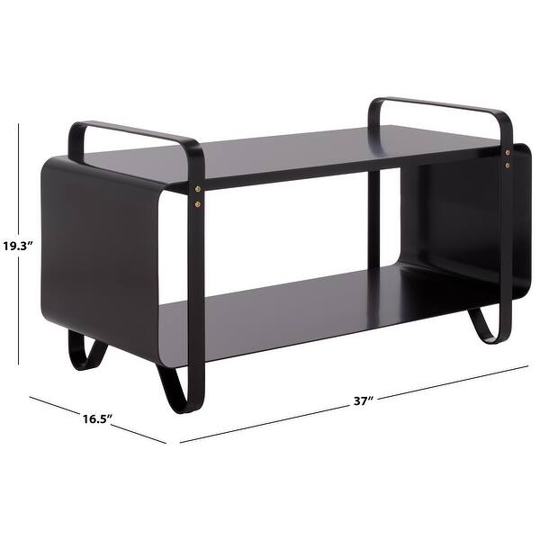 SAFAVIEH Couture Fioretti Metal Coffee Table - 37"W x 17"D x 19"H