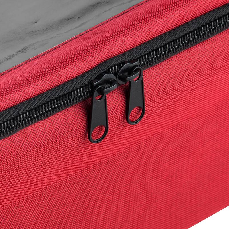 Ornament Storage Box - Zippered Organizer with 48 Individual Compartments and Dividers by Tiny Tim Totes