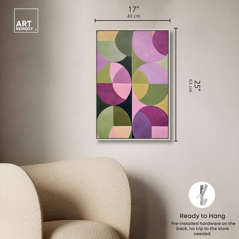Purpurea II Canvas by Art Remedy