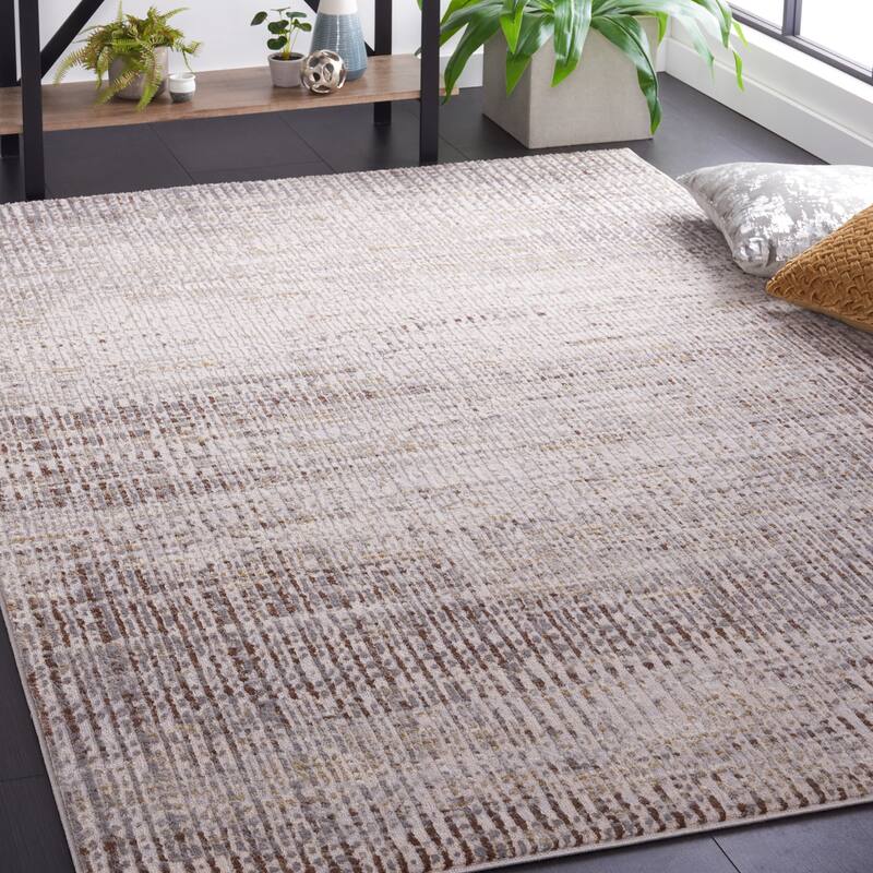 SAFAVIEH Palma Aveline Modern Rug - 8' x 10' - Beige/Light Grey