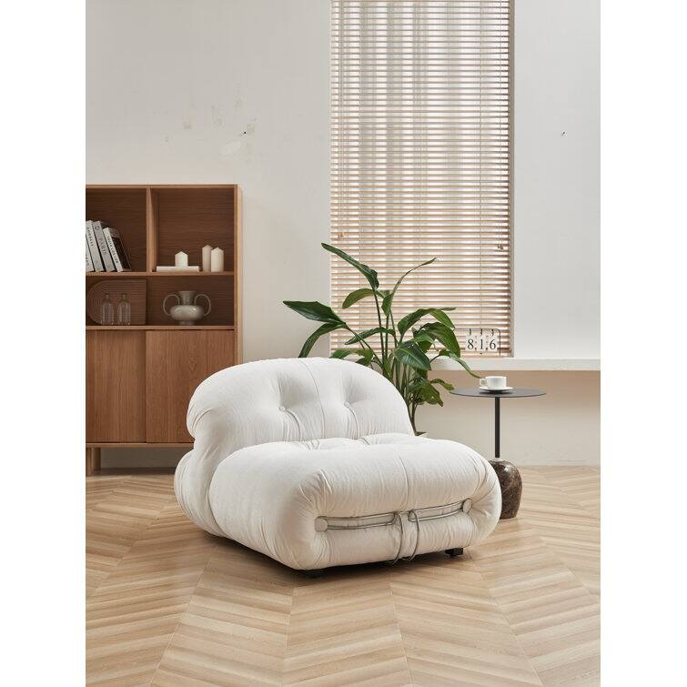 Clariece Upholstered Accent Chair - Almond