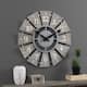 FirsTime & Co. Numeral Farmhouse Windmill Clock, Plastic, 24 x 2 x 24 in, American Designed - Cool Gray