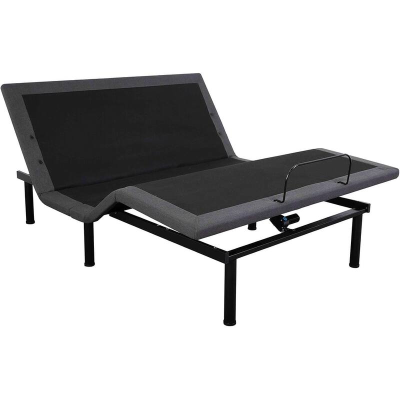 Queen Twin XL Adjustable Bed Frame, Electric Bed Base with Wireless Remote and 1 USB Port, Head and Foot Incline - Queen