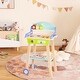 preview thumbnail 2 of 3, Kid's Pretend Barbecue Grill Play Set - 18.5" x 12" x 32"