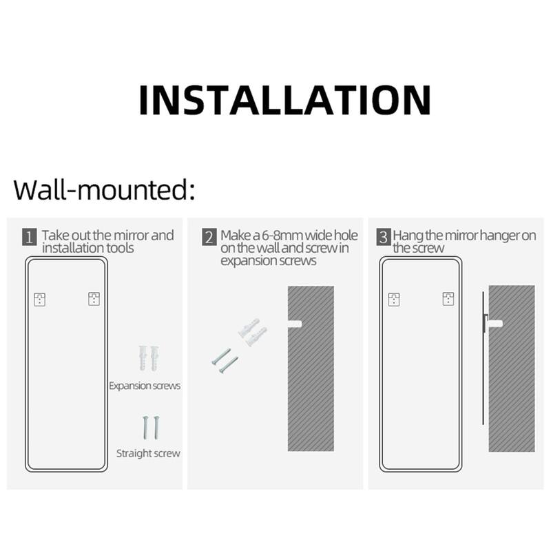Free Standing Mirror In Living Room