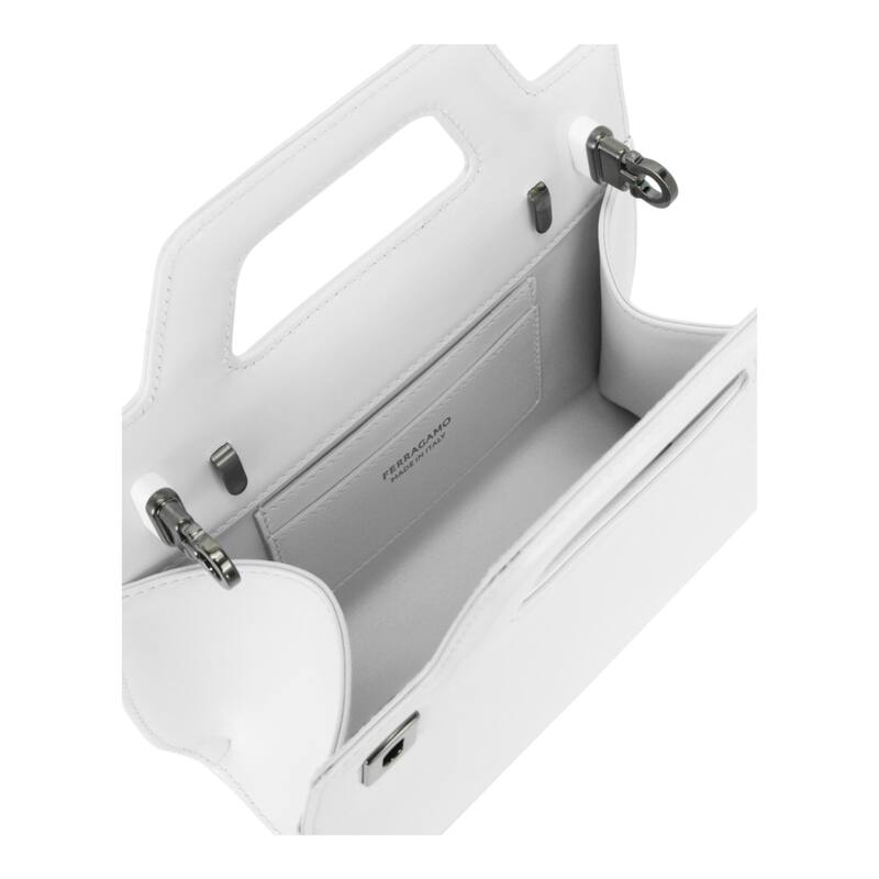 Ferragamo Mini Wanda Leather Top-Handle Bag