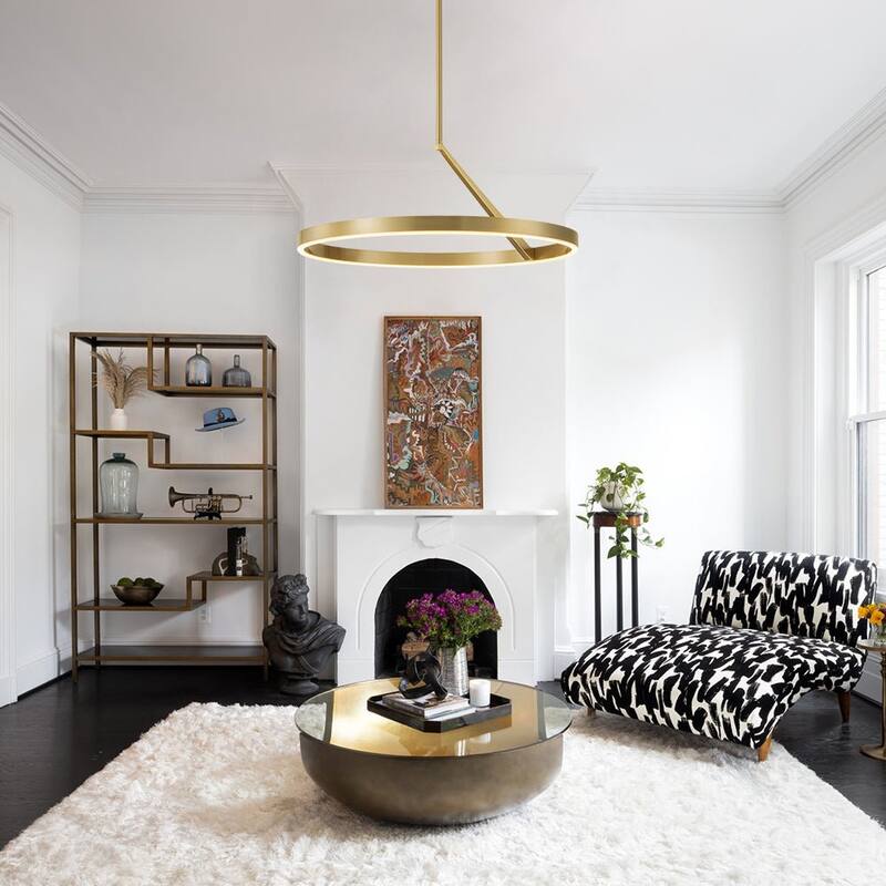Circle 3000K Dimmable LED Pendant Light