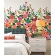 preview thumbnail 2 of 3, Rifle Paper Co.Garden Party Bright Pink Wall Mural