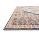 preview thumbnail 4 of 3, Alexander Home Jennifer Collection Diamond Border Distressed Area Rug