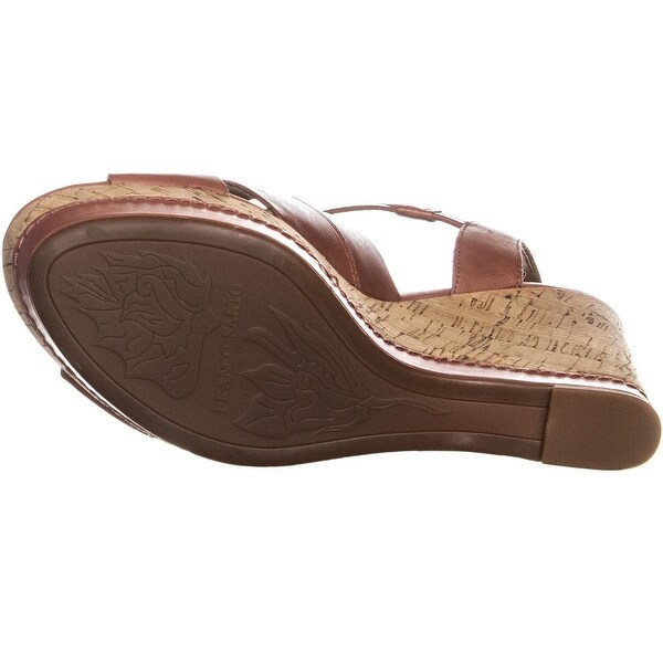 franco sarto peep toe wedge