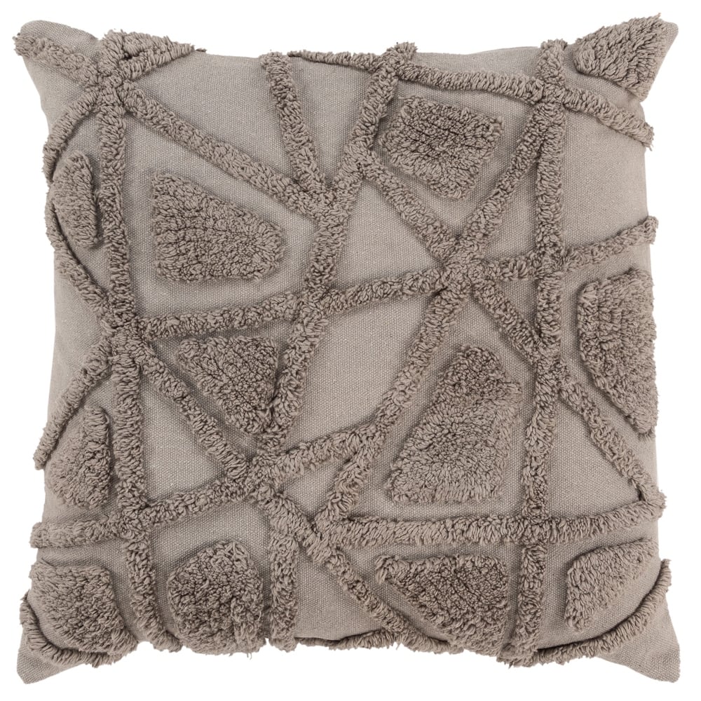 Rizzy Home Tufted Geometric Throw Pillow Cover