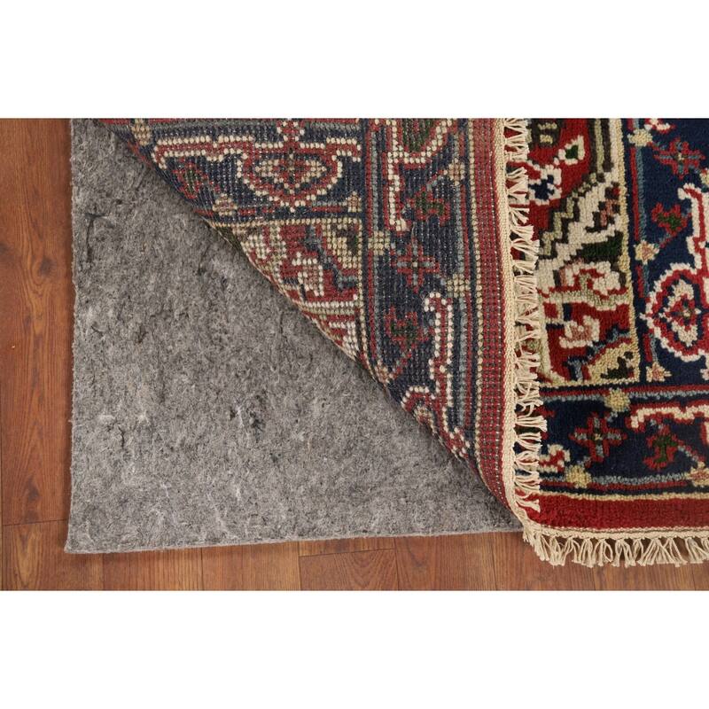 Geometric Heriz Serapi Accent Rug Handmade Wool Carpet - 2'0" x 3'0"