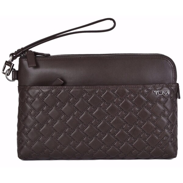 tumi men clutch