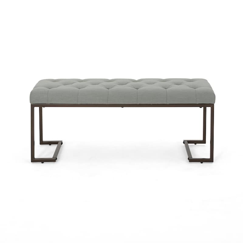 Galileo Modern Fabric Bench by Christopher Knight Home