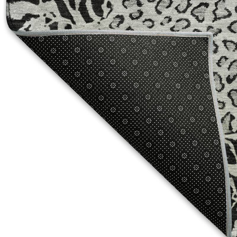 Premium Washable Super Soft Animal Print Border Mayfield Rug