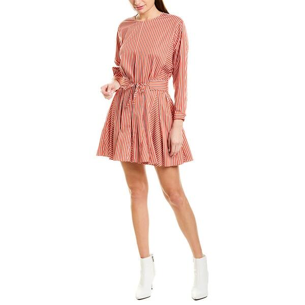 Shop Derek Lam 10 Crosby Striped Shift Dress Overstock 30774706 8
