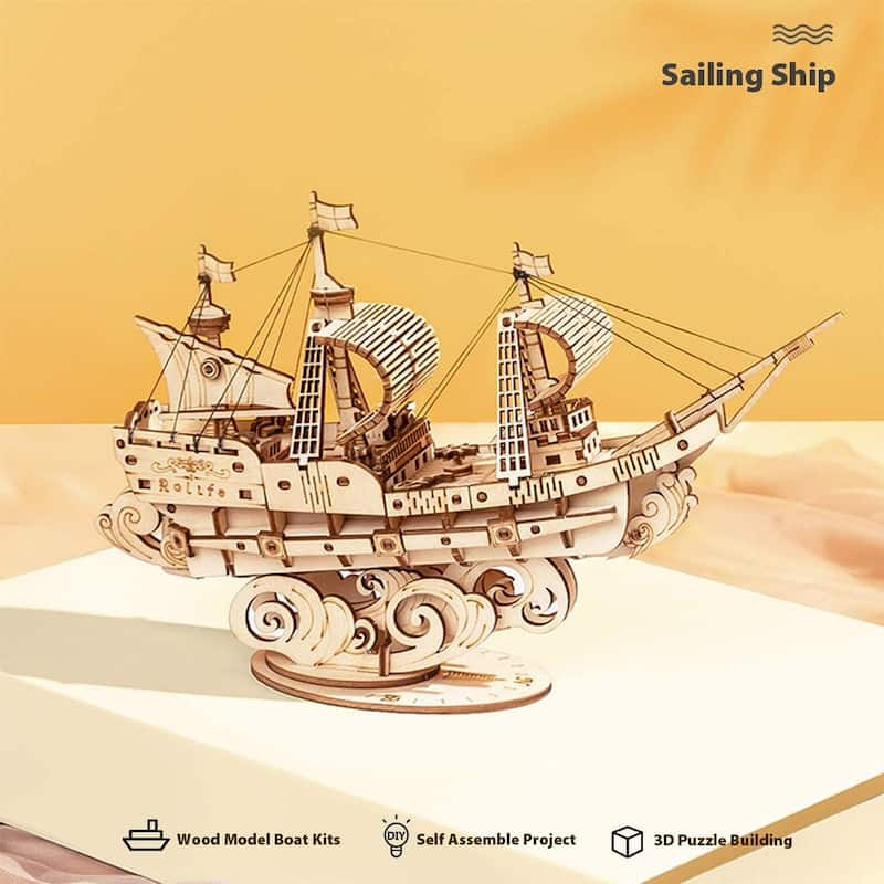 DIY 3D Puzzle - Sailing Ship - 118pcs