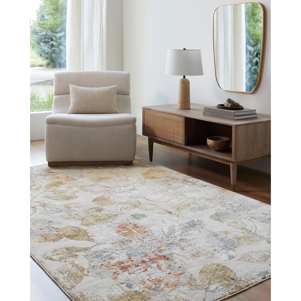 Livabliss Tropical Roseanne Floral & Botanical Area Rug