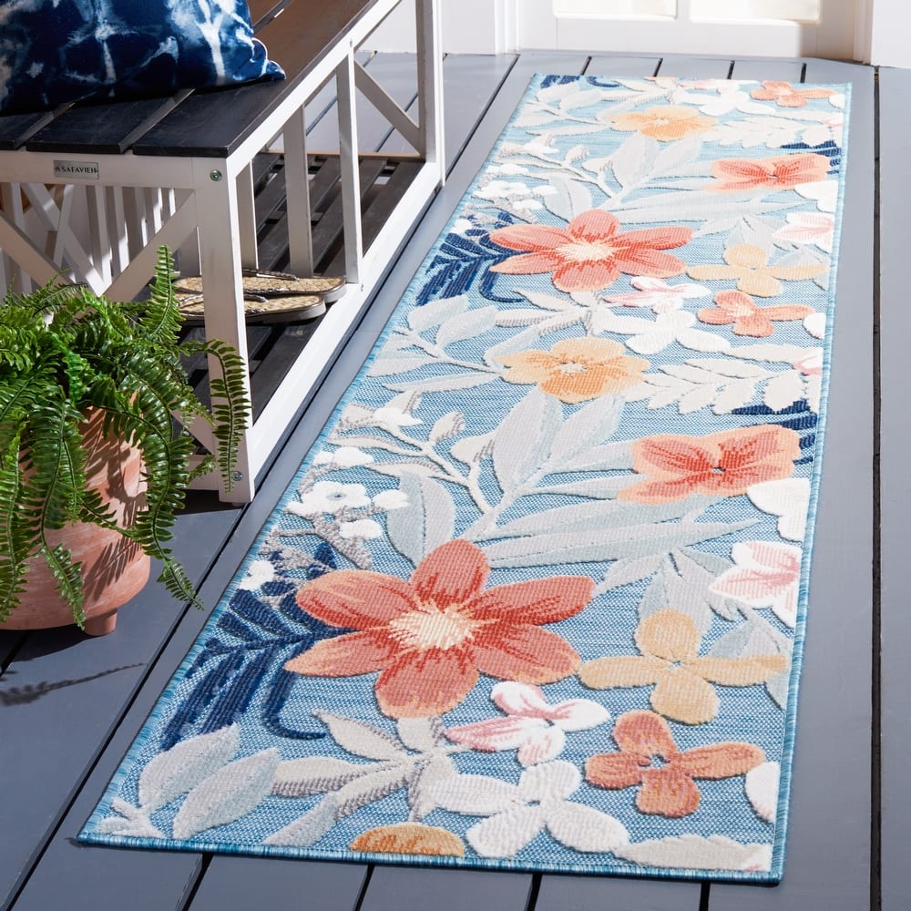 SAFAVIEH Cabana Indoor/ Outdoor Waterproof Transitional Rug