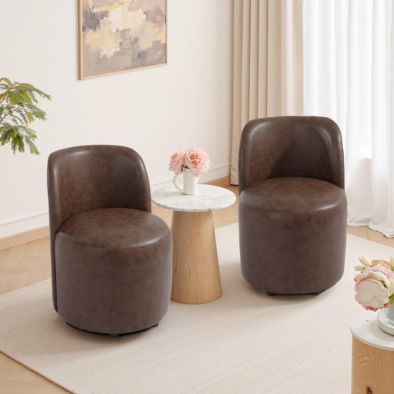Lumibee 21" W Upholstered Side Dining Chair Set of 2