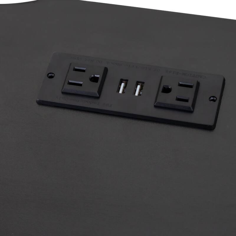 180 Wall Mounted Floating 80" TV Stand with 20 Color LEDs - Black