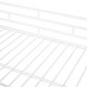 preview thumbnail 42 of 53, Metal Bunk Bed with Bedside Storage Bookcase, Twin Over Twin/Full Over Full Convertible Bunk Bedframe with Ladder and Guardrail