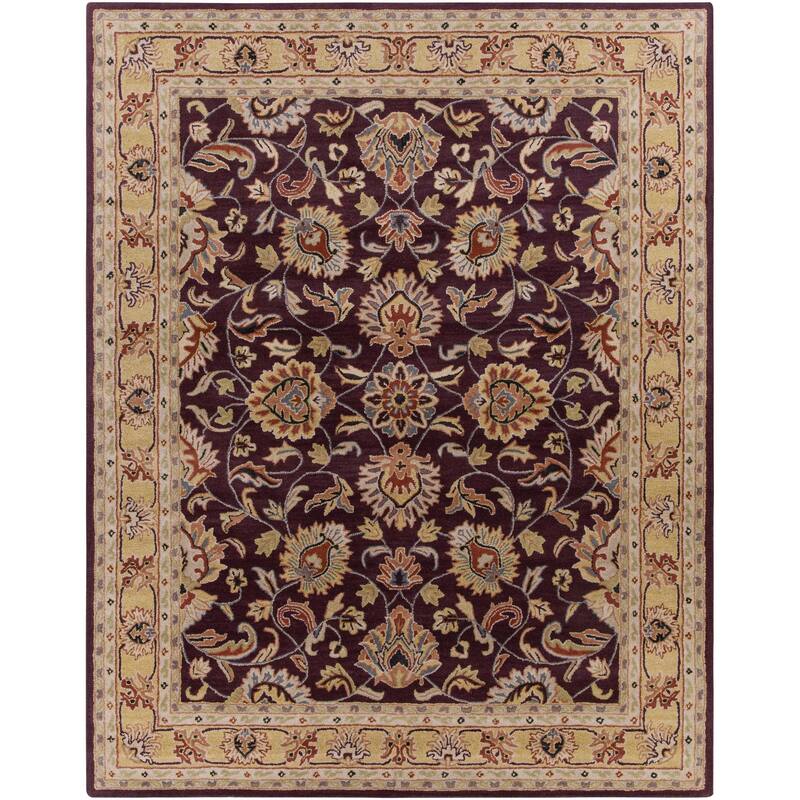 Livabliss Caesar Updated Traditional Border Area Rug.