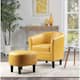 Option Marigold Stamped Faux Leather