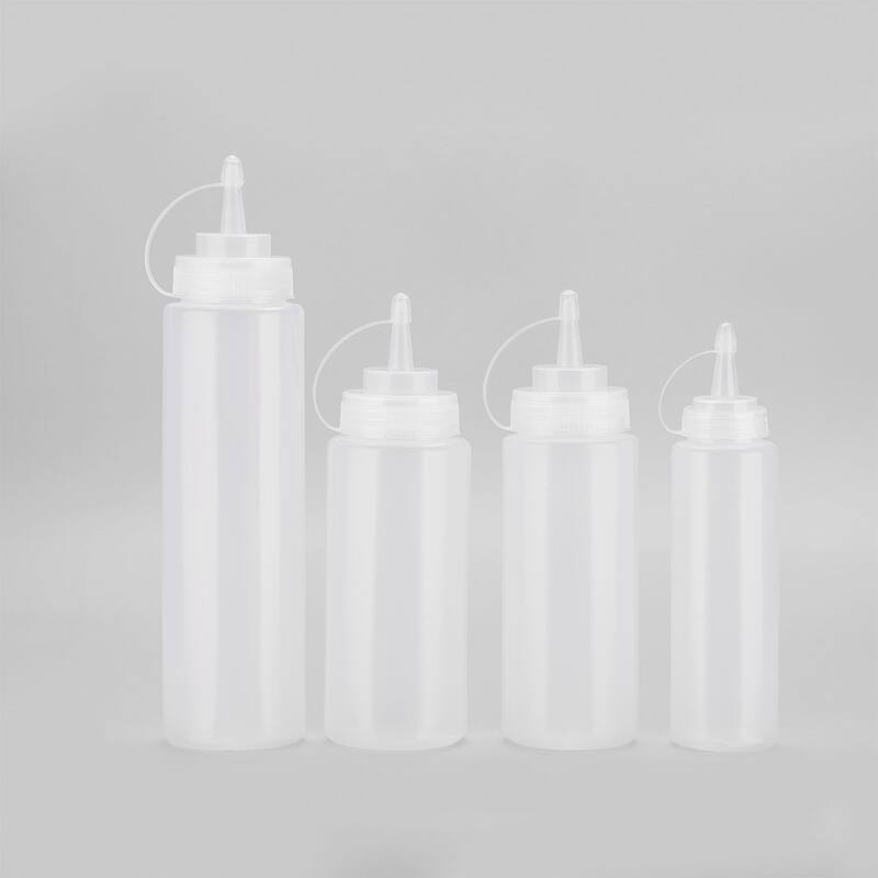 Squeeze Bottle Vinegar Ketchup Condiment Dispenser 24oz 2pcs - 720ml/24oz